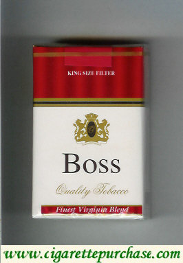 Boss Finest Virginia Blend cigarettes England